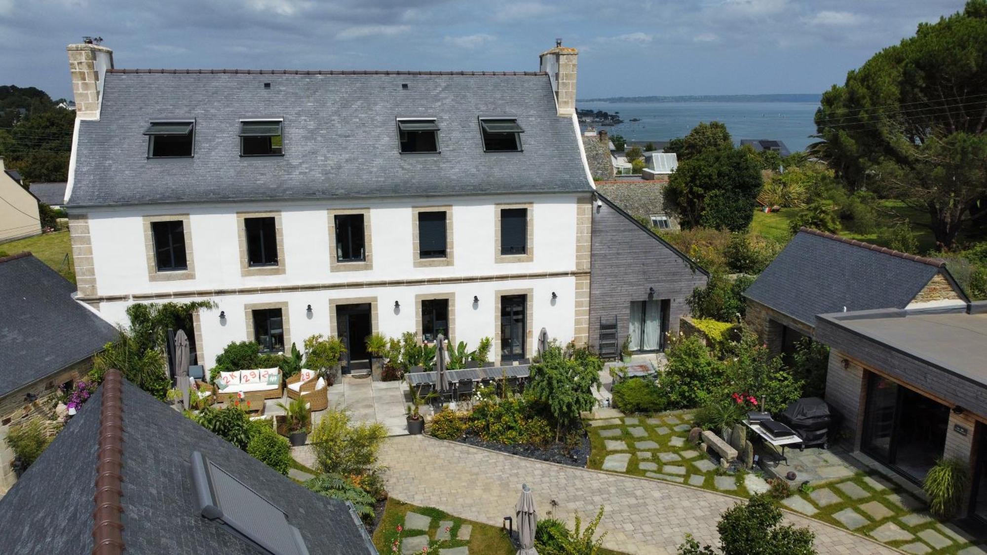 L'Ardoisiere, Maison D'Hotes Et D'Amis Locquirec Exterior foto